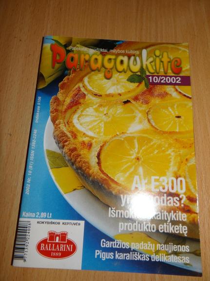 Paragaukite 2002 m., Nr. 10
