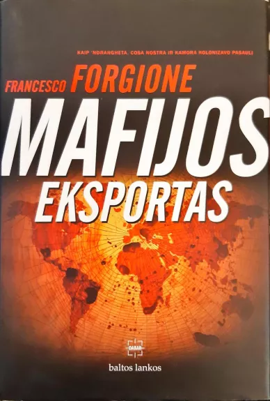 Mafijos eksportas - Francesco Forgione, knyga