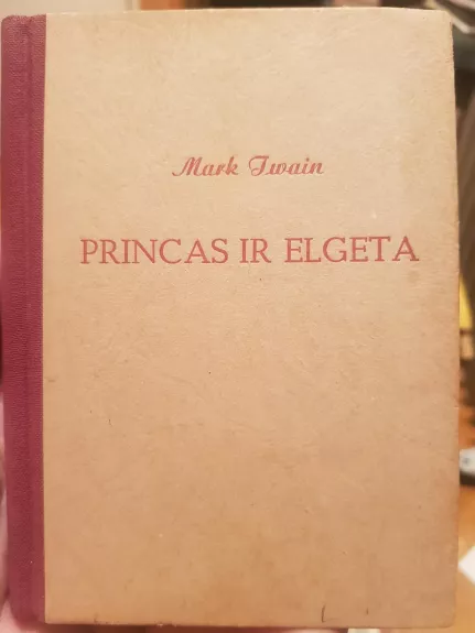 Princas ir elgeta - Mark Twain, knyga