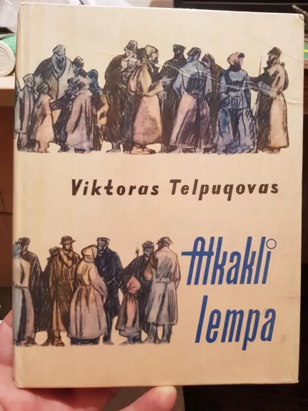 Atkakli lempa - Viktoras Telpugovas, knyga