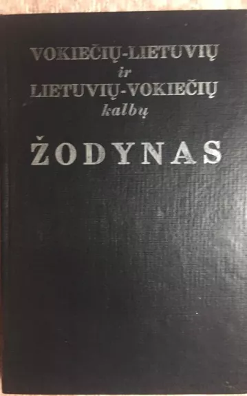 Vokiečių-lietuvių ir lietuvių-vokiečių kalbų žodynas