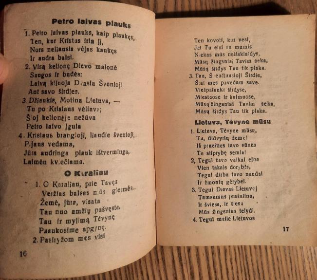 GIESMYNĖLIS ir pridedamosios pamaldos