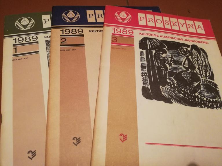 Proskynos. Kultūros almanachas jaunuomenei.1989, nr.1,2,3. - Autorių Kolektyvas, knyga