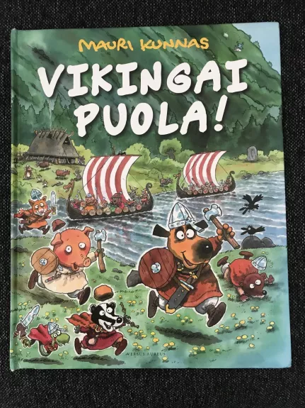 Vikingai puola - Mauri Kunnas, knyga 1