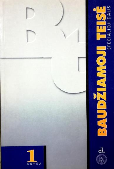 Baudžiamoji teisė. Specialioji dalis 1 ir 2