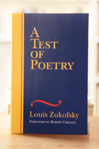 A Test of Poetry - Louis Zukofsky, knyga