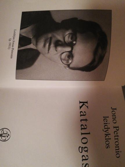 Jono Petronio leidyklos katalogas