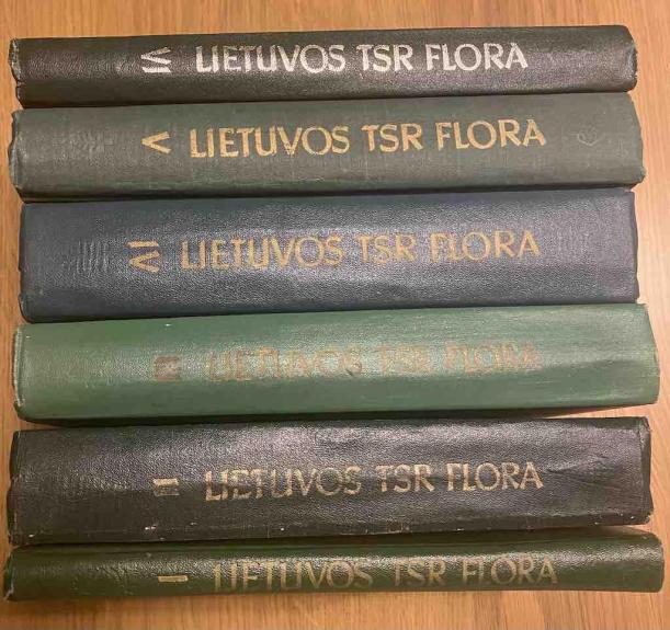 Lietuvos TSR FLORA (I-VI tomai)