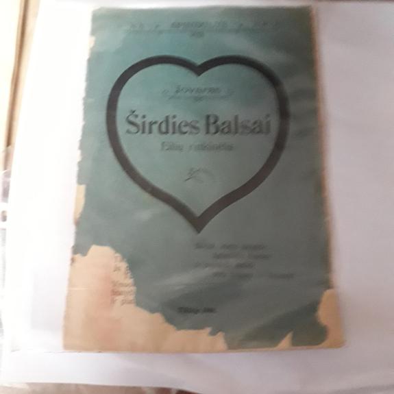 Širdies balsai. Eilių rinkinė