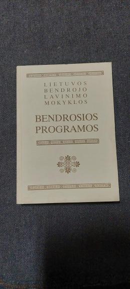 Lietuvos bendrojo lavinimo mokyklos bendrosios programos projektai