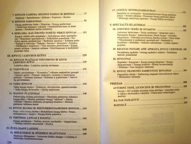 Knygų leidybos pradmenys