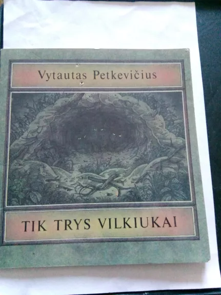 Tik trys vilkiukai - Vytautas Petkevičius, knyga