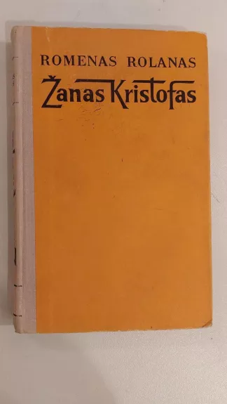 Žanas Kristofas - Romenas Rolanas, knyga