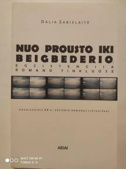 Nuo Prousto iki Beigbederio: egzistencija romano tinkluose