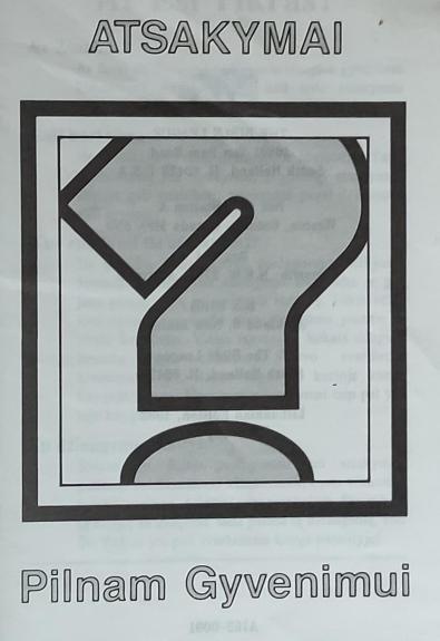 Atsakymai pilnam gyvenimui