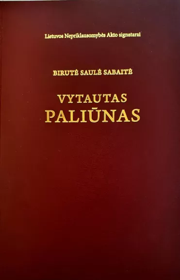 Vytautas Paliūnas - Autorių Kolektyvas, knyga