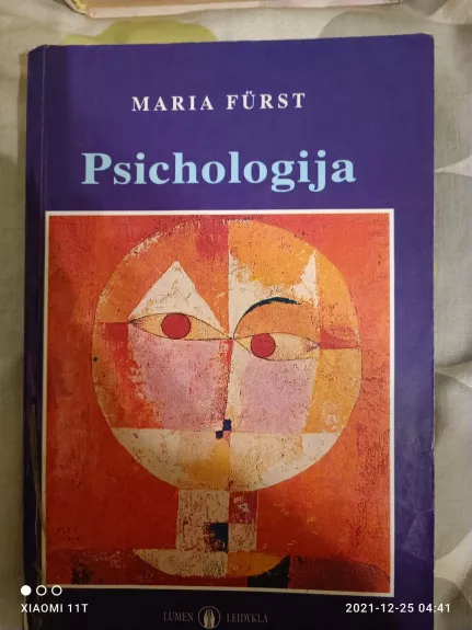 Psichologija - Maria Furst, knyga