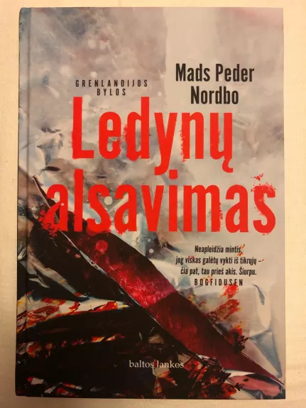 Ledynų alsavimas - Mads Peder Nordbo, knyga