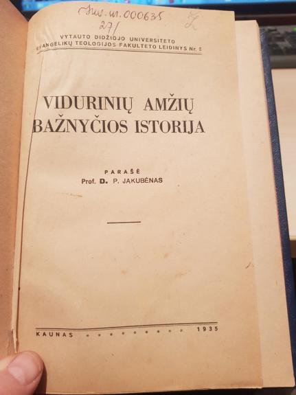 Vidurinių amžių bažnyčios istorija