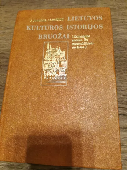 Lietuvos kultūros istorijos bruožai: (Feodalizmo epocha. Iki XVIII a.) - J.Jurginis I.Lukšaitė, knyga