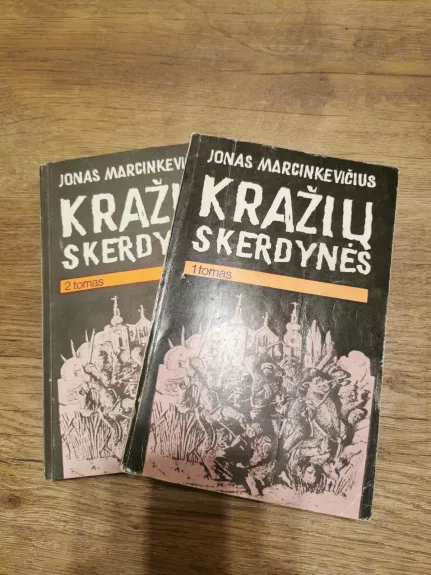 Kražių skerdynės (II tomai) - Jonas Marcinkevičius, knyga