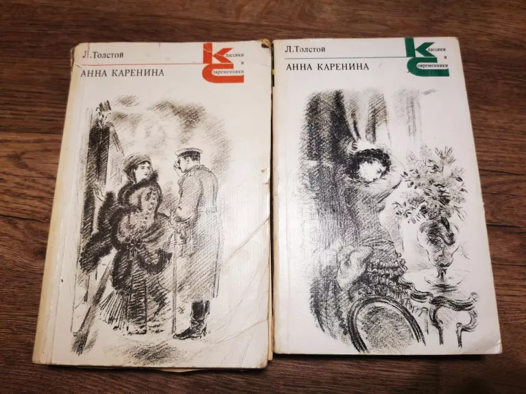 Анна Каренина (2 книги) - Лев Николаевич Толстой, knyga