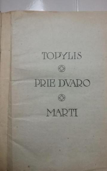 Topylis,Prie dvaro,Marti