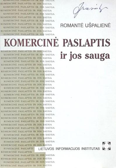 Komercinė paslaptis ir jos sauga