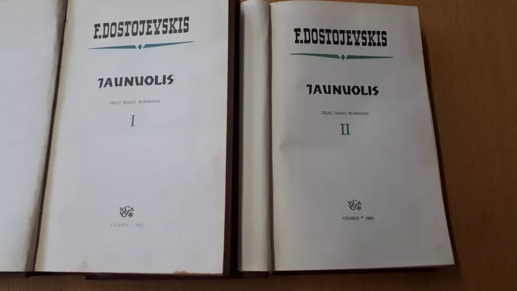 Jaunuolis (2 tomai) - Fiodoras Dostojevskis, knyga 1