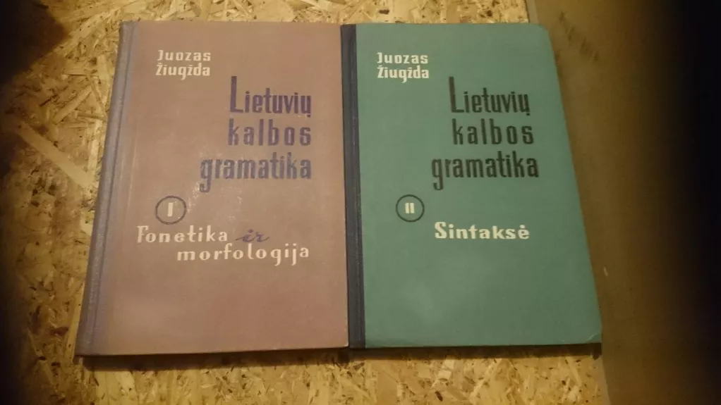 Lietuvių kalbos gramatika (1 dalis)