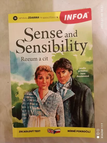 Sense and sensibility - Jane Austenova, knyga