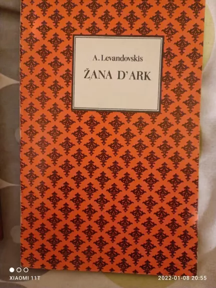 Žana D'Ark - A. Levandovskis, knyga