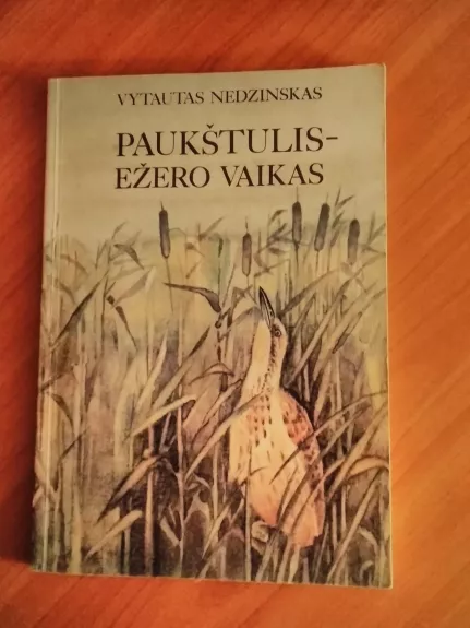Paukštulis - ežero vaikas - Vytautas Nedzinskas, knyga