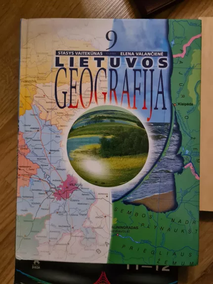 Lietuvos geografija 9 klasei - Stasys Vaitekūnas, knyga