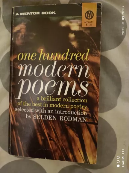 One hundred modern poems - Autorių Kolektyvas, knyga