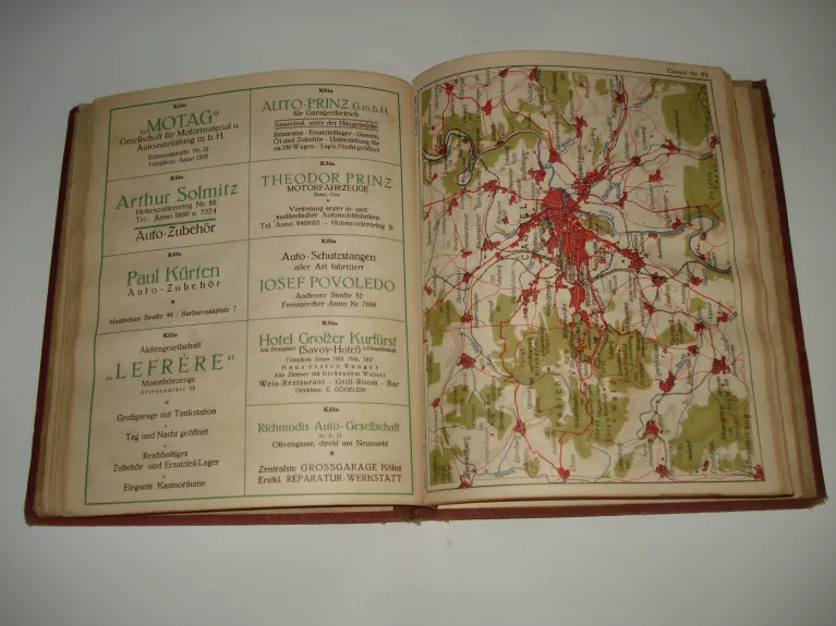 Auto-Atlas Des Deutchen Reiches - Autorių Kolektyvas, knyga 1