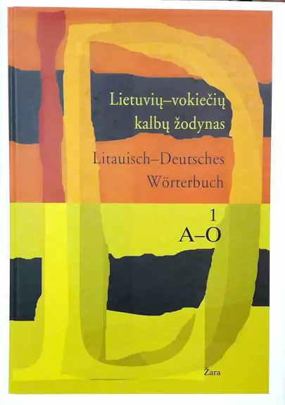 Lietuvių-vokiečių kalbų žodynas (1 dalis)