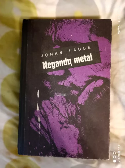 Negandų metai - Jonas Laucė, knyga