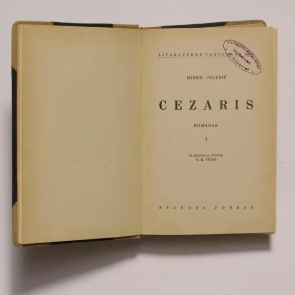 Cezaris (I, II, III dalys) - Mirko Jelusič, knyga 1