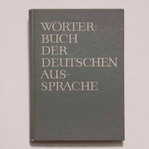 Worter-buch der deutschen aus-sprache