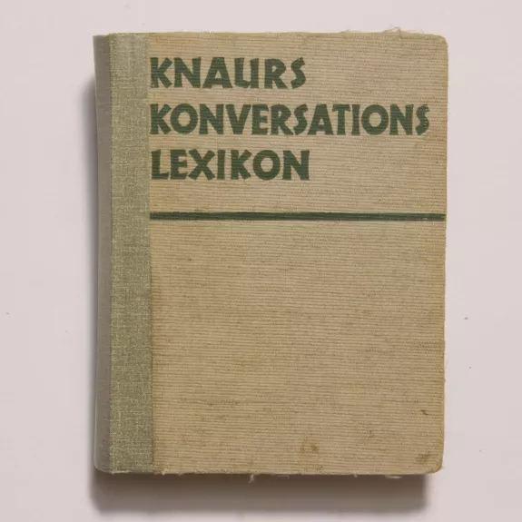 Knaurs konversations lexikon