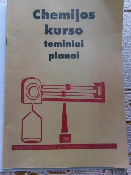 Chemijos kurso teminiai planai - Danutė Dobkevičienė, Irena Krapaitienė, Antanas Lapukas., knyga