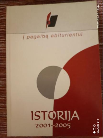 Istorija. 2001-2005 metų brandos egzaminų medžiaga