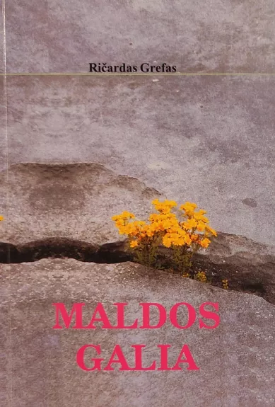 Maldos galia - Ričardas Grefas, knyga