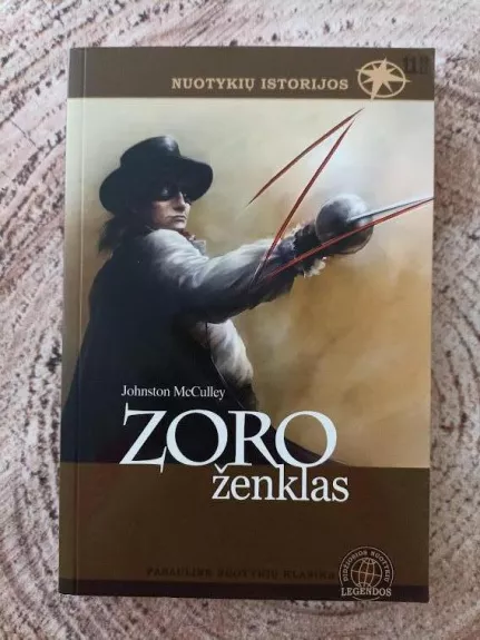 Zoro ženklas - Johnston McCulley, knyga