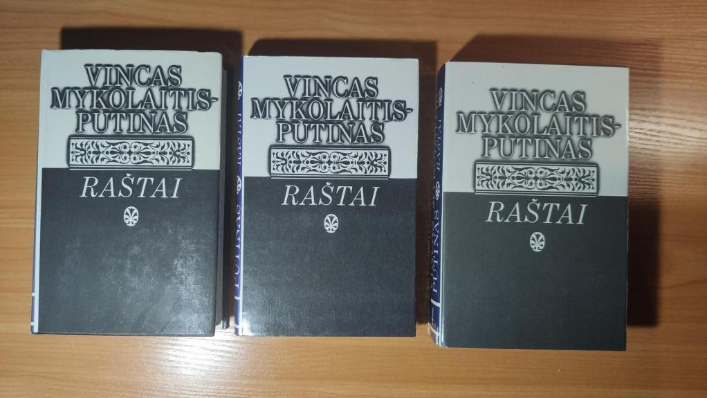Vincas Mykolaitis-Putinas Raštai (I, II ir IV tomai)