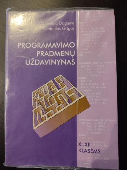 Programavimo pradmenų uždavinynas
