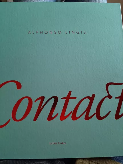 Contact - Alphonso Lingis, knyga