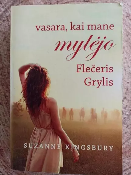 Vasara, kai mane mylėjo Flečeris Grylis - Suzanne Kingsbury, knyga