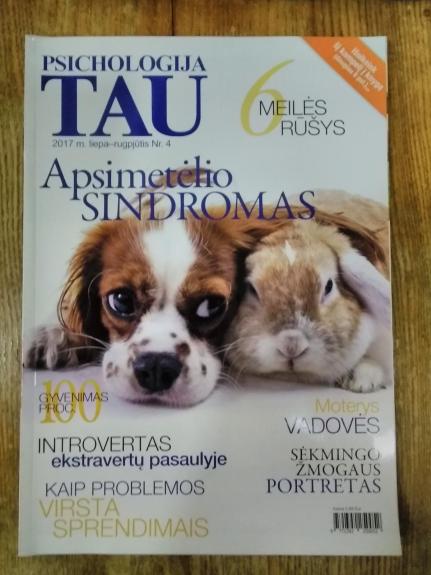 Psichologija TAU 2017 m. Nr. 4